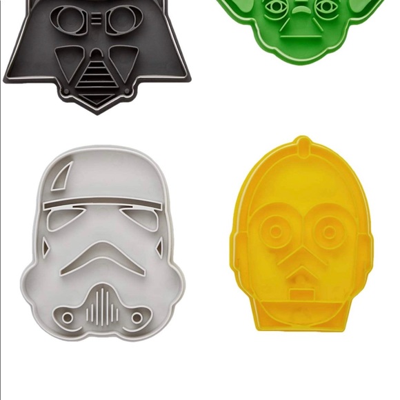 🎄🎁 MW&P Design iStar Wars/i8482; 6-Piece Baking Set - Picture 4 of 8